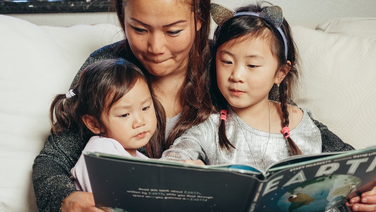 Child reading and learning — Ubuntu Academy and storytelling